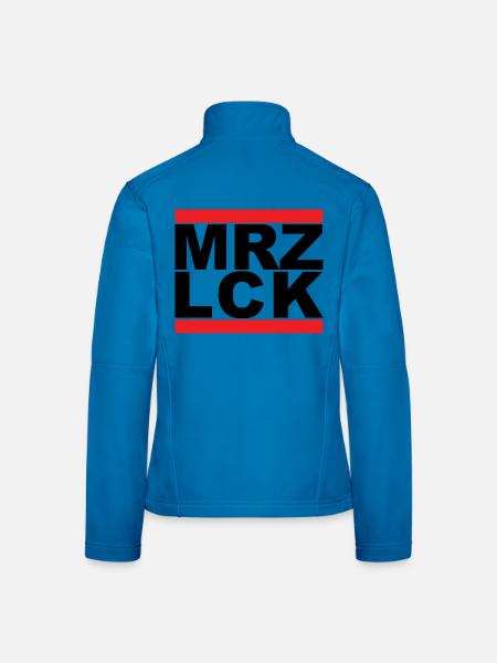 MRZ LCK - Frauen Softshelljacke - Lichtblau - Hinten