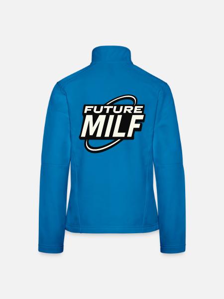 FUTURE MlLF - Frauen Softshelljacke - Lichtblau