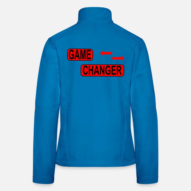 Game Changer / Veränderung / Statement Frauen Softshelljacke
