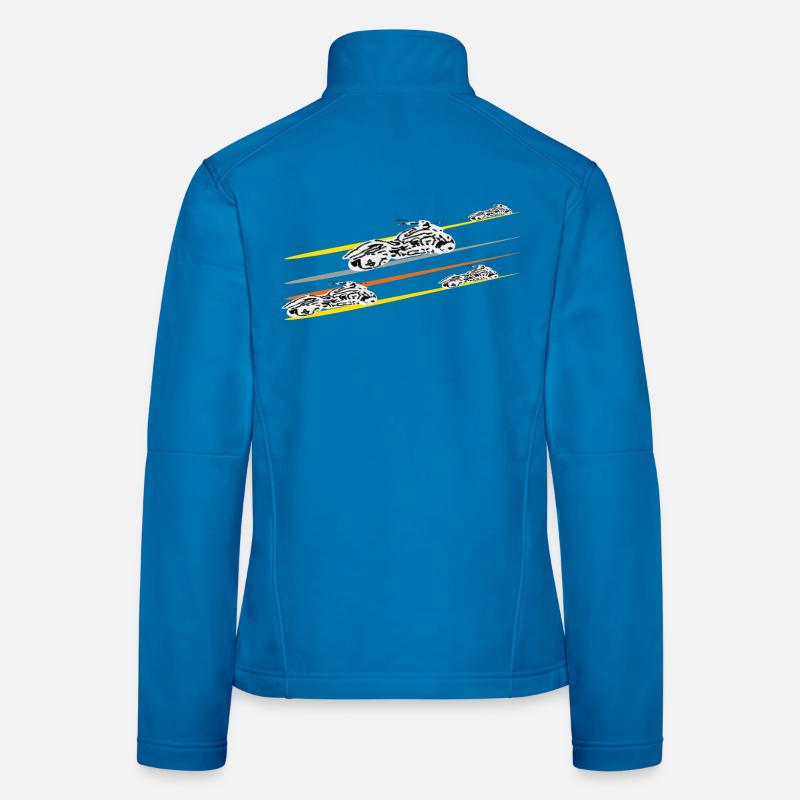 Motorrad Chopper Frauen Softshelljacke