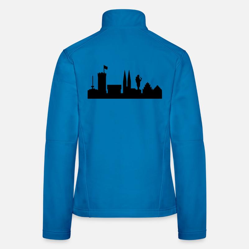 Bielefeld Skyline Frauen Softshelljacke