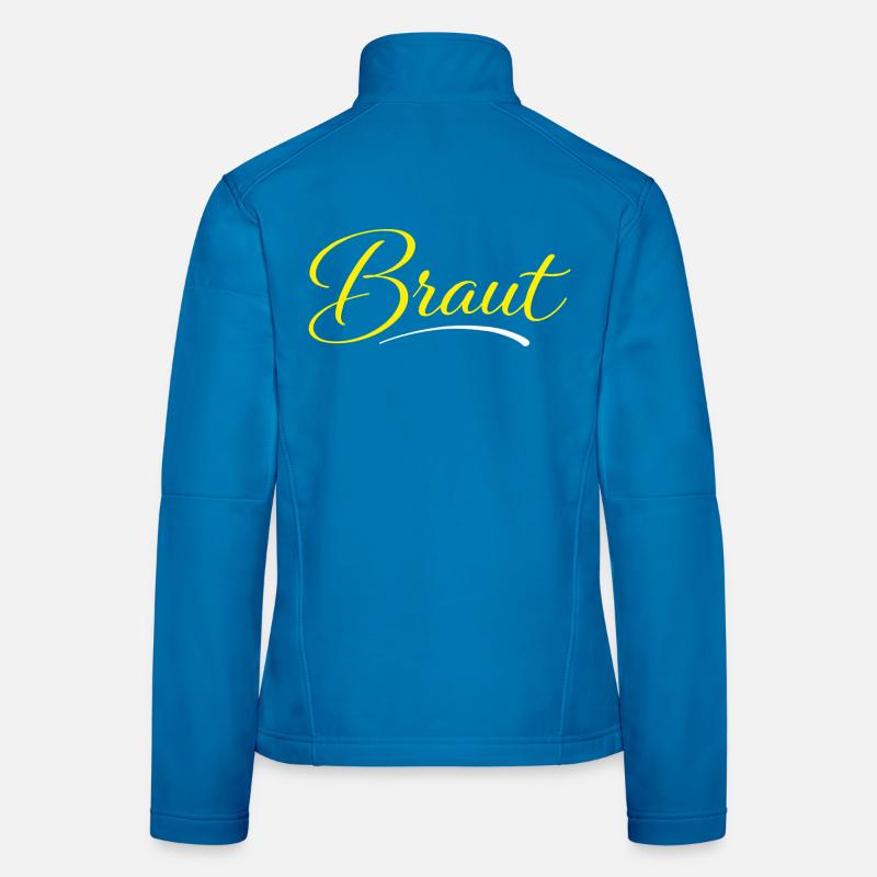 Braut Frauen Softshelljacke