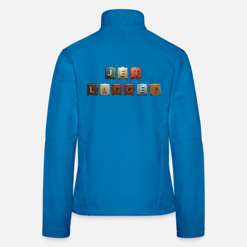 JET LAGGED – Koffer in der Luft Frauen Softshelljacke