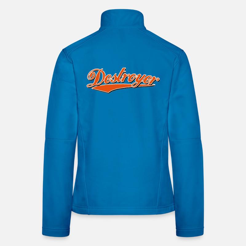 destroyer destroy destroyer crash bandit Women's Softshell Jacket