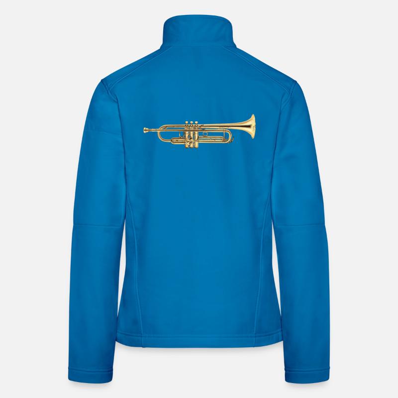 Trompete Frauen Softshelljacke