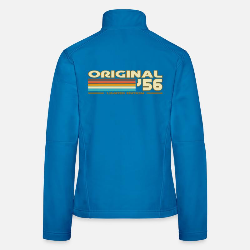 Original 56 Rayures rétro Veste en tissu softshell Femme