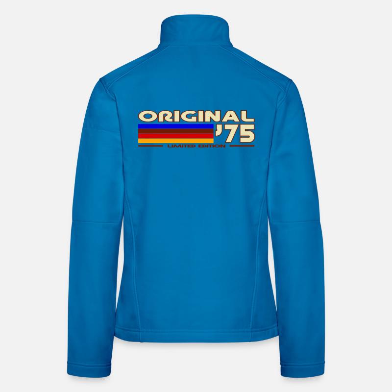 Original75 Retro German Flag Women's Softshell Jacket