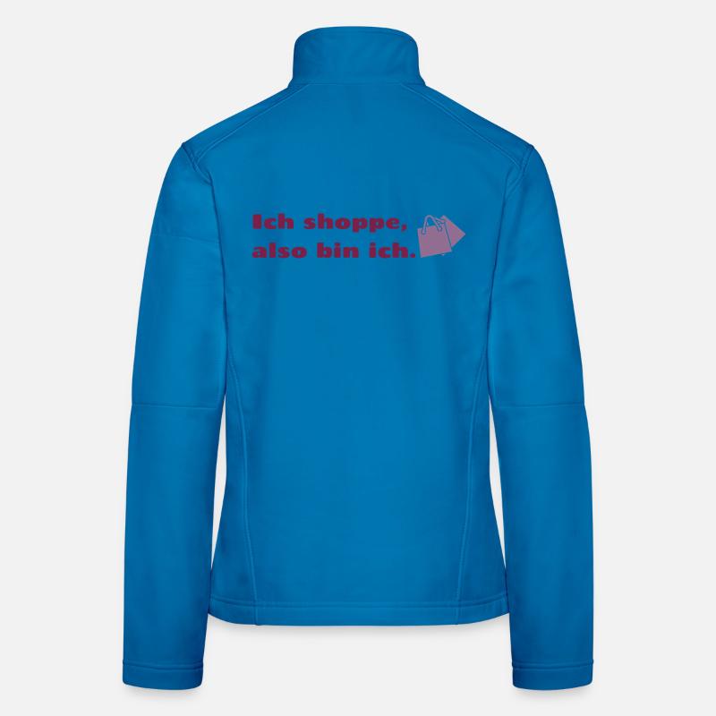 Ich shoppe also bin ich. Frauen Softshelljacke