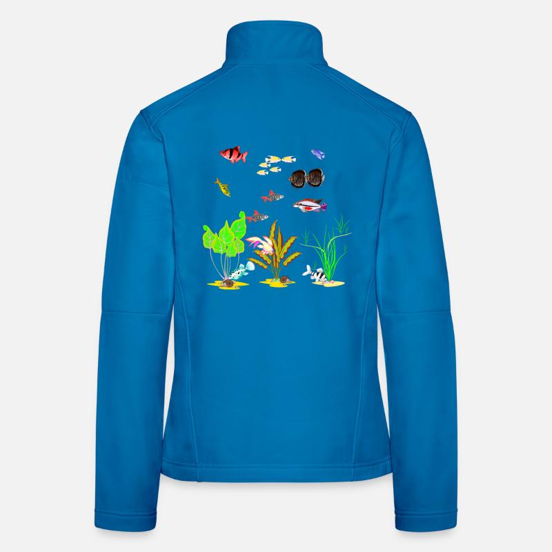Mon Fish Tank 3 Veste en tissu softshell Femme