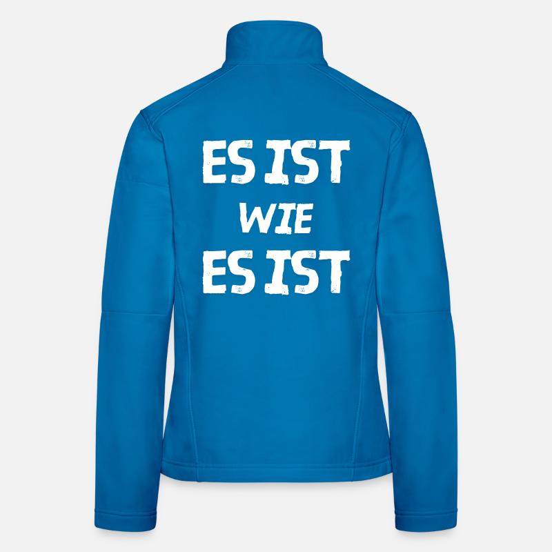 C’est ce que c’est Veste en tissu softshell Femme