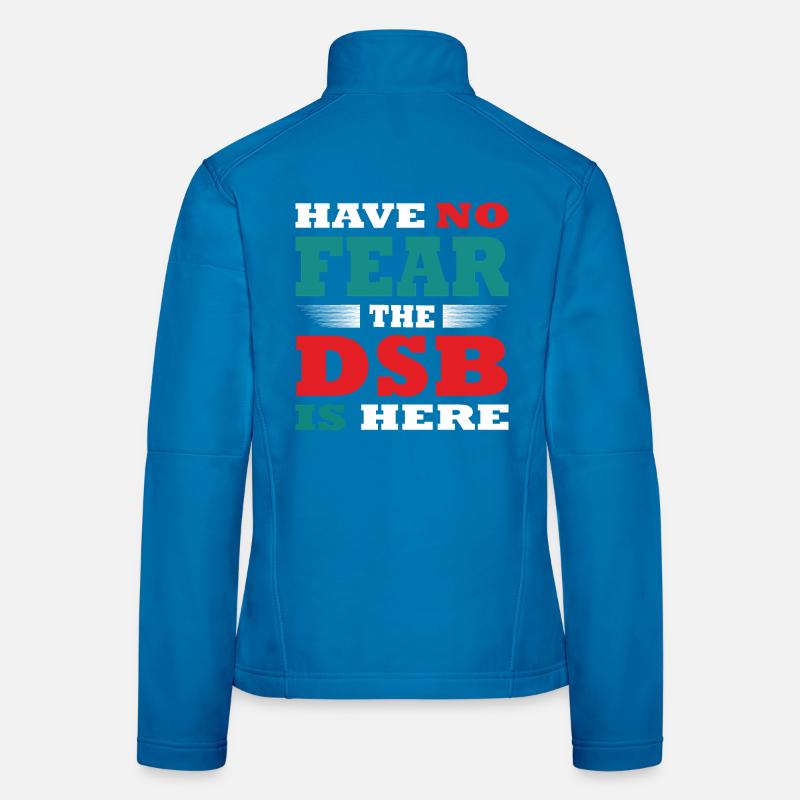 N’ayez crainte, le responsable de la protection des données est là Veste en tissu softshell Femme