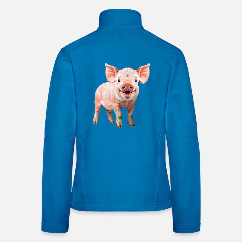Ferkel Frauen Softshelljacke