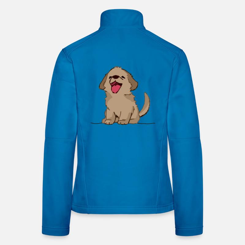 Dog - Women's Softshell Jacket - light blue