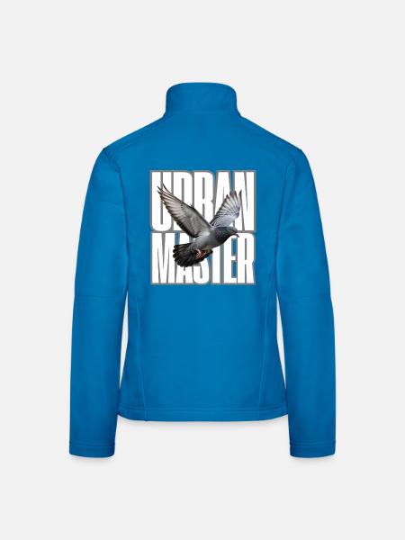 Urban Master Taube - Frauen Softshelljacke - Lichtblau - Hinten
