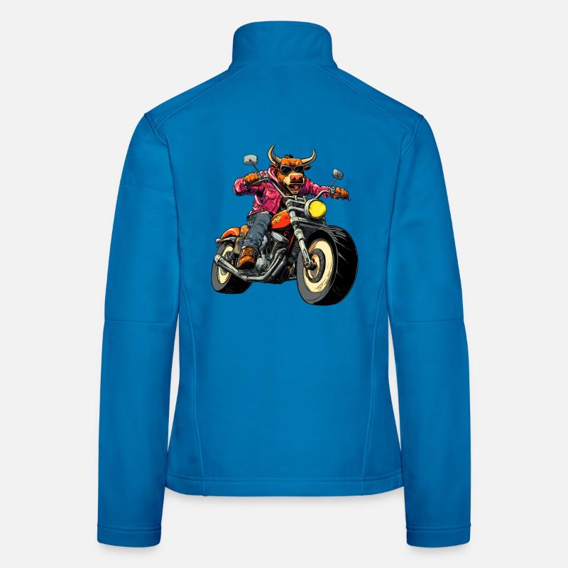 Bulls Motorcycle Women's Softshell Jacket