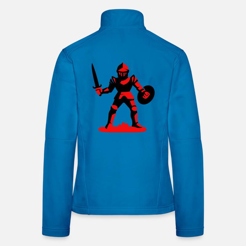 Roter Ritter Frauen Softshelljacke