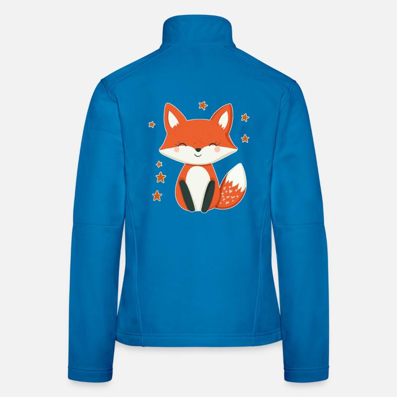 Fox and Stars Women's Softshell Jacket