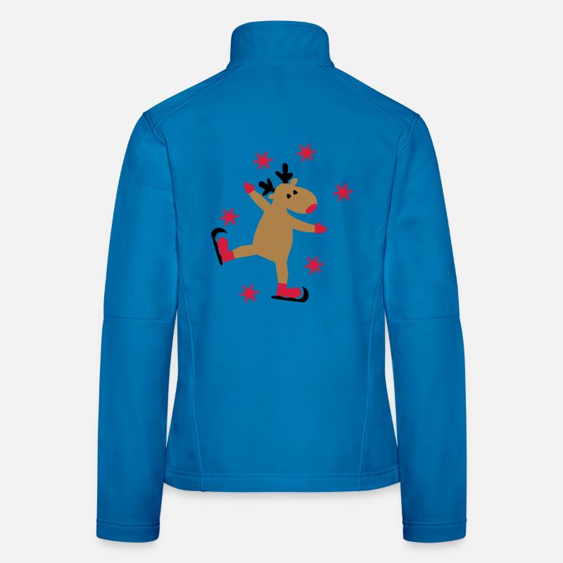 Christmas - Women's Softshell Jacket - light blue