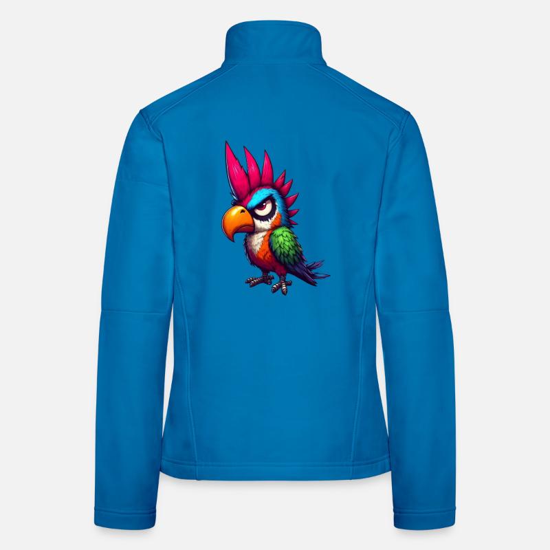 Punk Parrot Women's Softshell Jacket