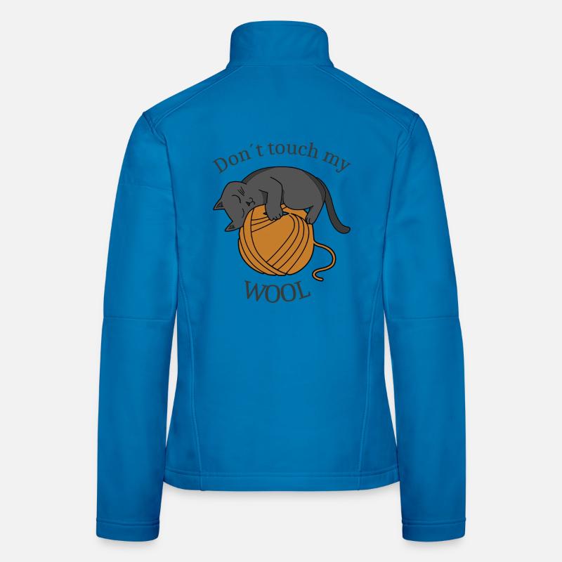 Don't touch my wool Women's Softshell Jacket