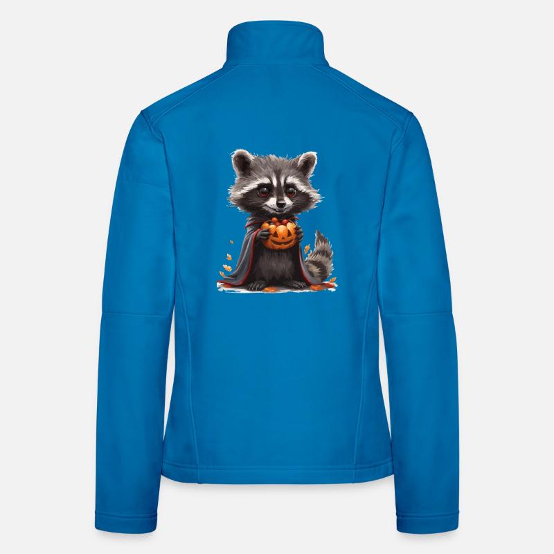Waschbaer Halloween Pumpkin Joy - Women's Softshell Jacket - light blue