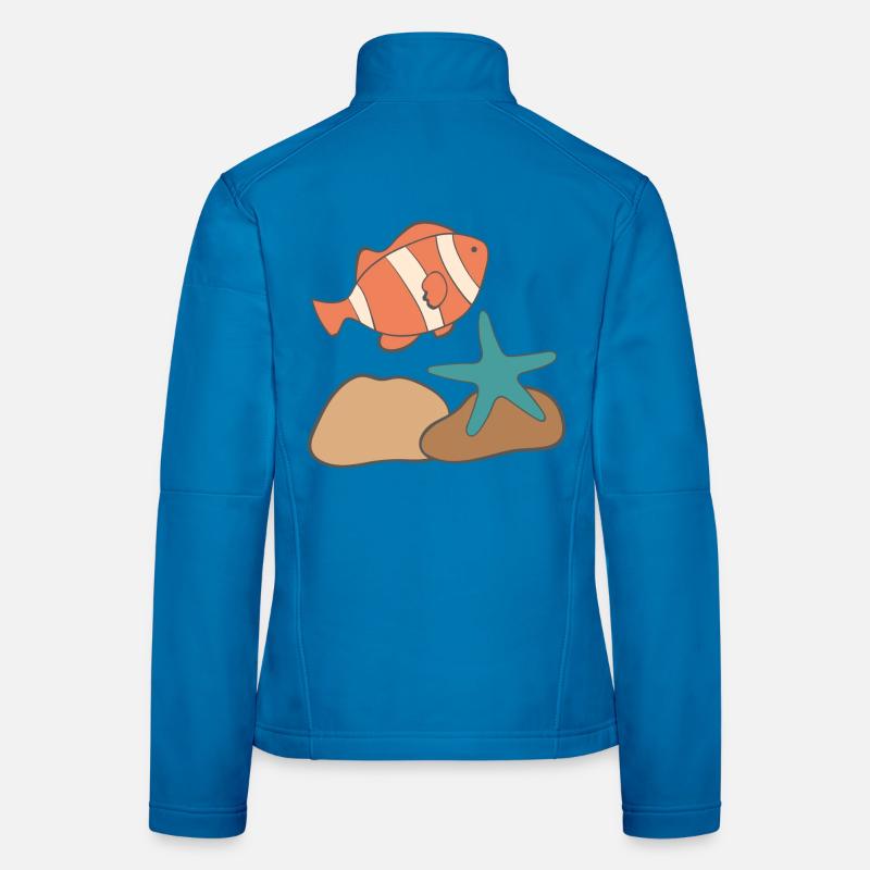 under water Women's Softshell Jacket