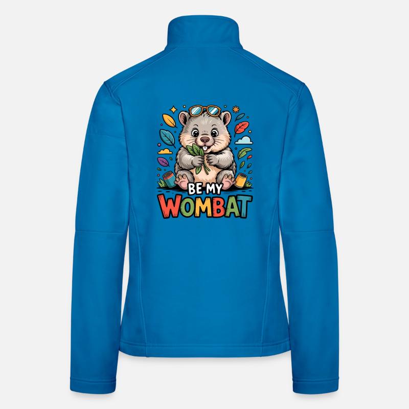 Be My Wombat : Beauté du design Veste en tissu softshell Femme