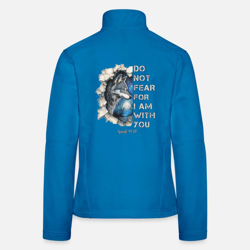 Wolf Christlich Frauen Softshelljacke
