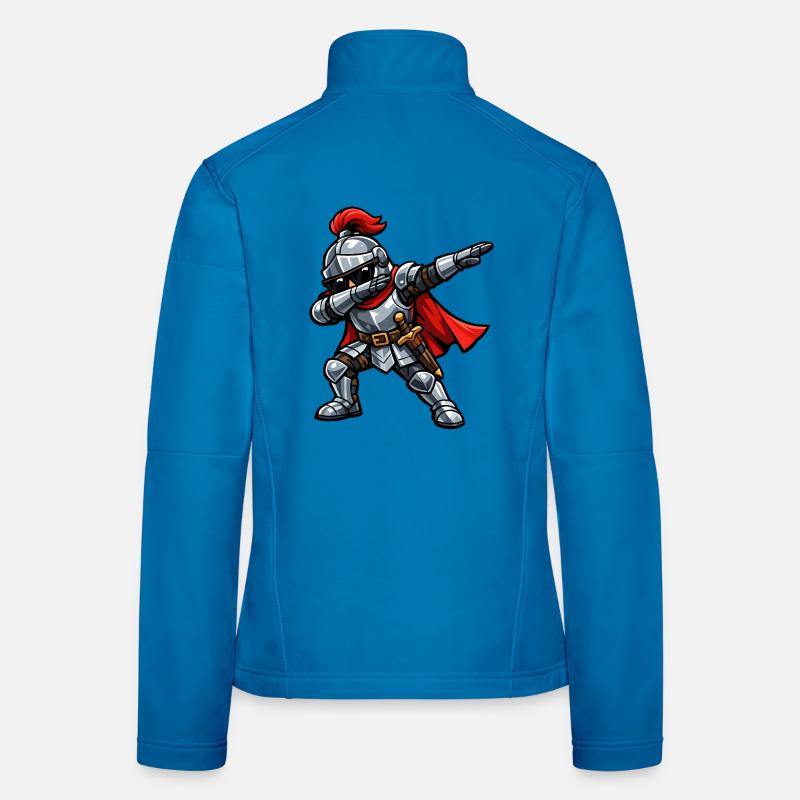Dabbing Ritter Frauen Softshelljacke