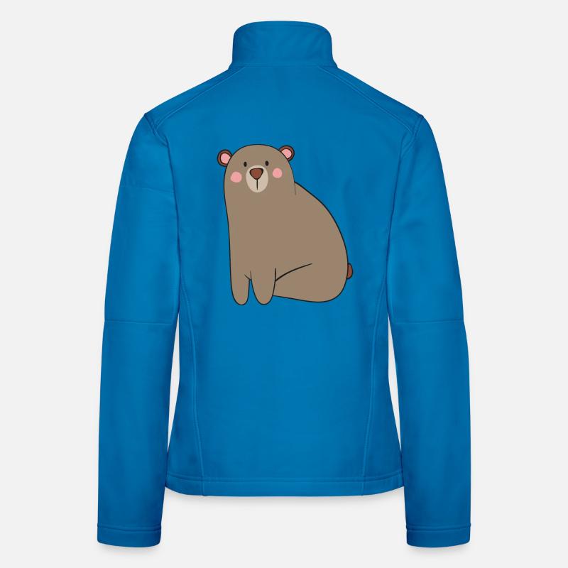 Bär Frauen Softshelljacke