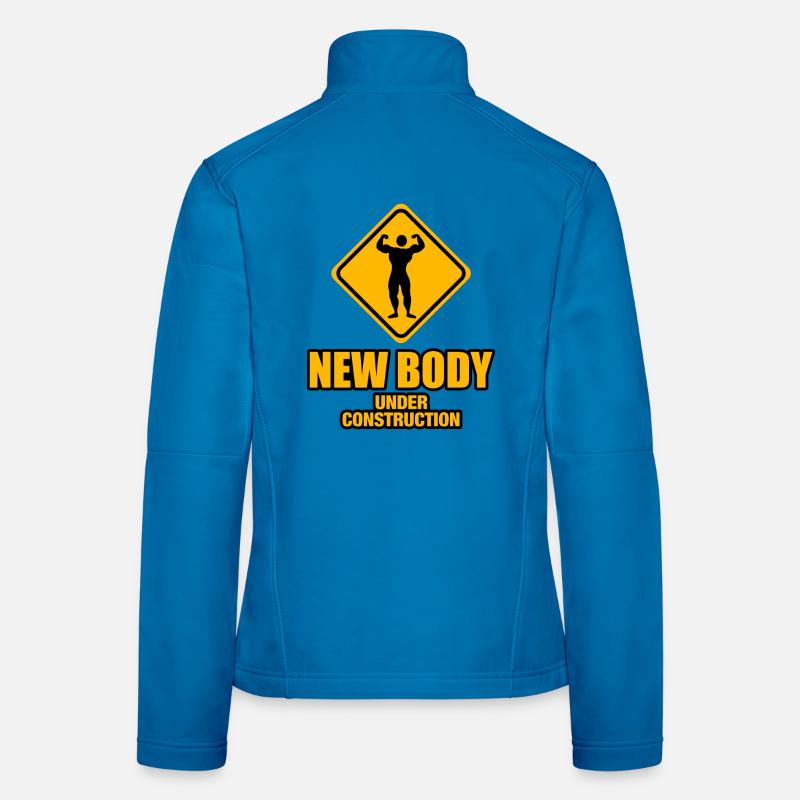 new body under construction Women's Softshell Jacket