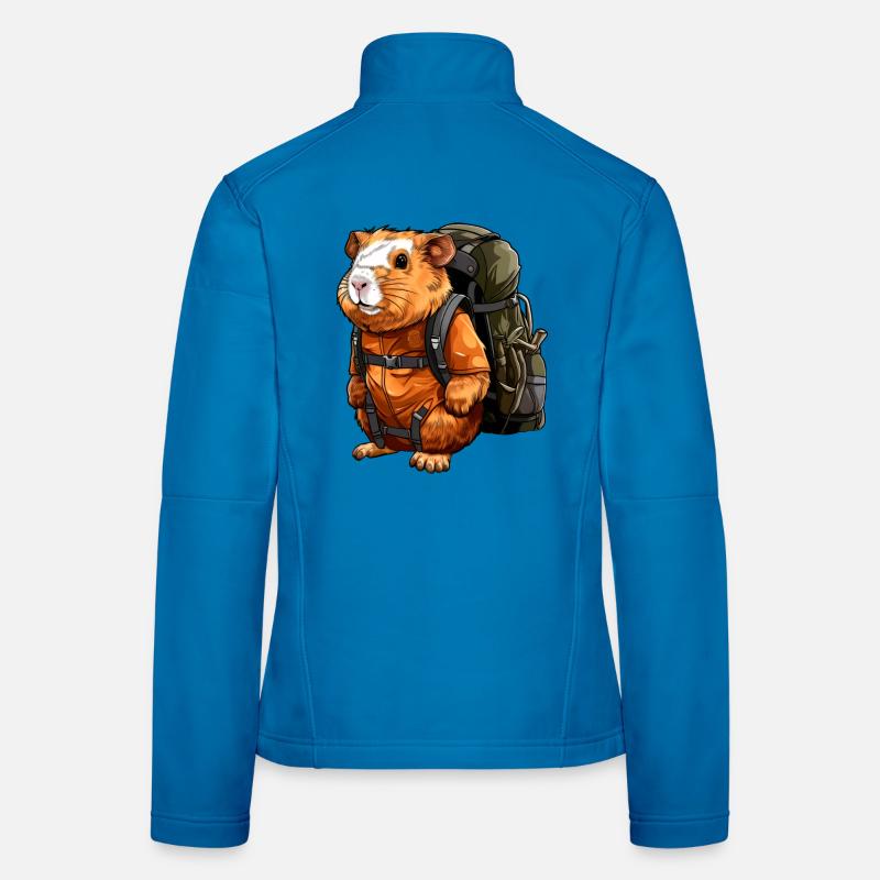 Cochon d’Inde Randonnée / Alpinisme Cochon d’Inde Veste en tissu softshell Femme