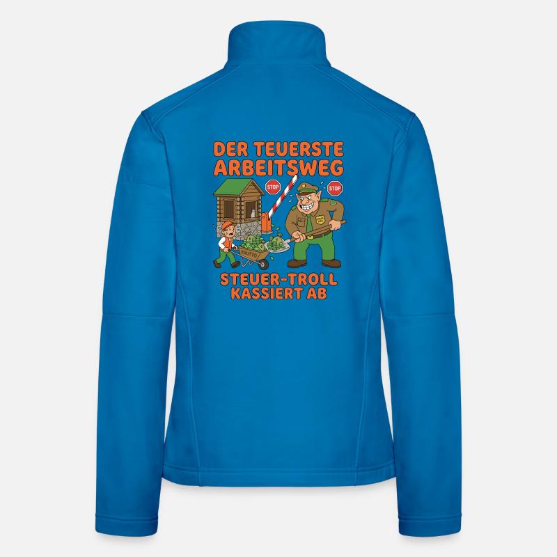 The most expensive commute to work Women's Softshell Jacket