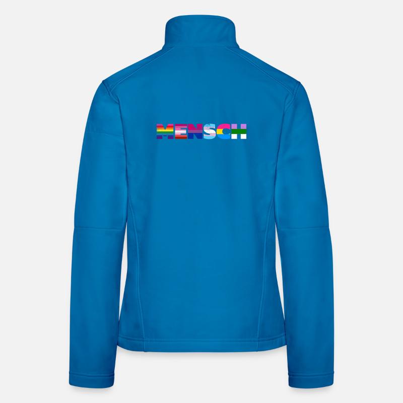 Rainbow Pride Flag Design Women's Softshell Jacket
