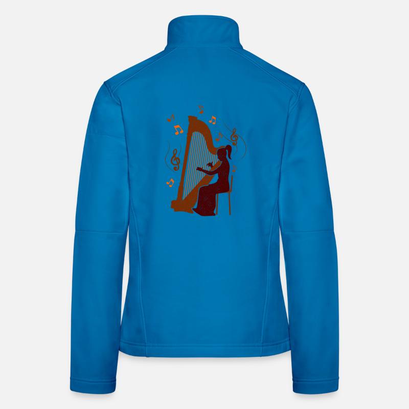 Harp - design Women's Softshell Jacket