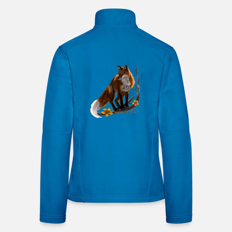 Fuchs - Frauen Softshelljacke - Lichtblau