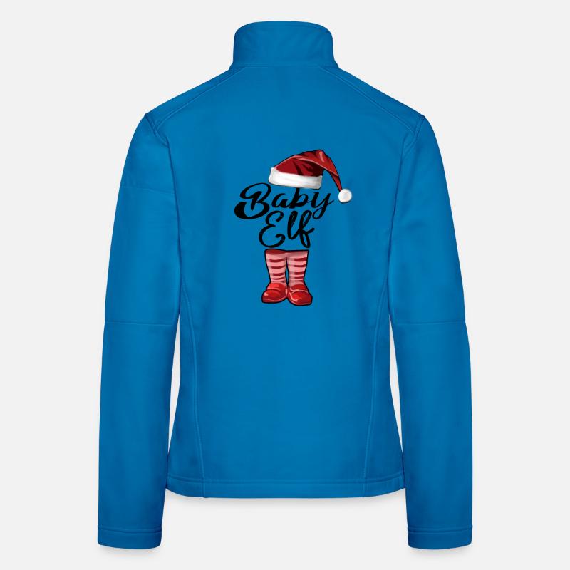 Bébé Elfe – Douce Conception de Noël Veste en tissu softshell Femme