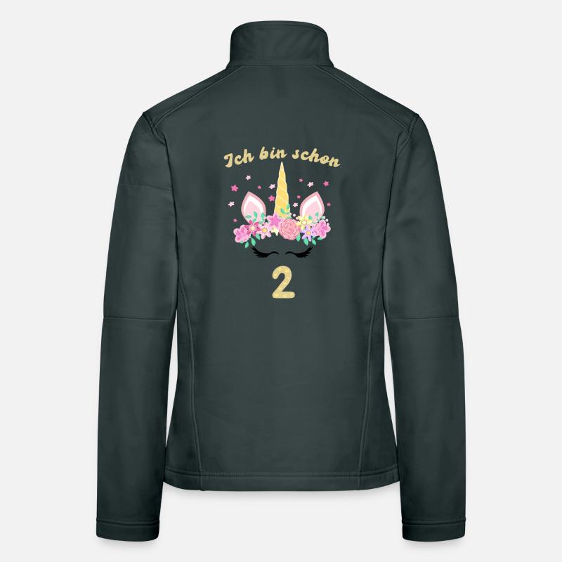 Ich bin schon 2 - Einhorn Frauen Softshelljacke