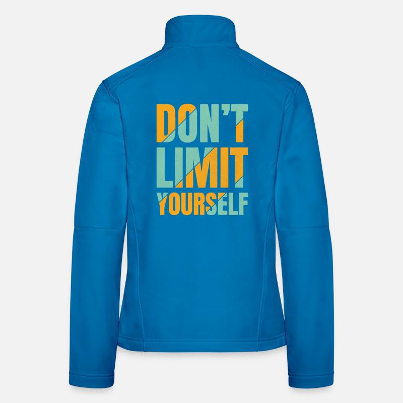 Ne vous limitez pas Veste en tissu softshell Femme