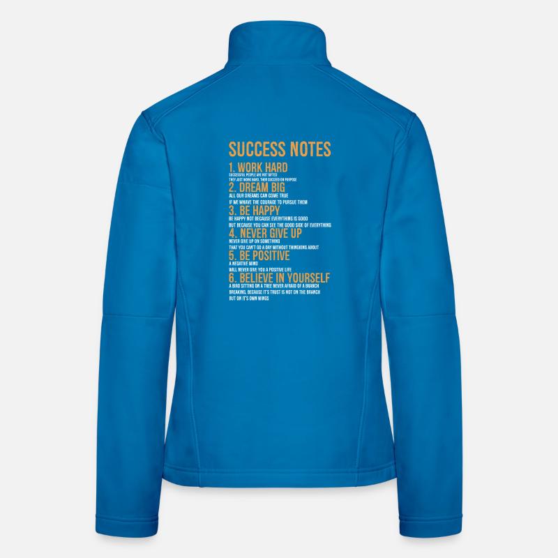 Success Notes Women's Softshell Jacket