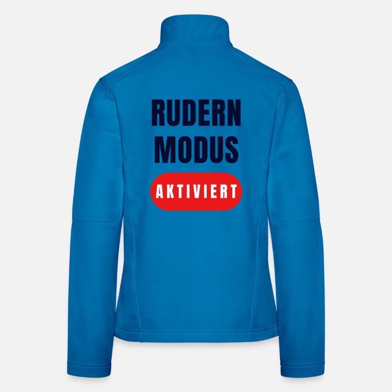 Mode gouvernail activé Veste en tissu softshell Femme