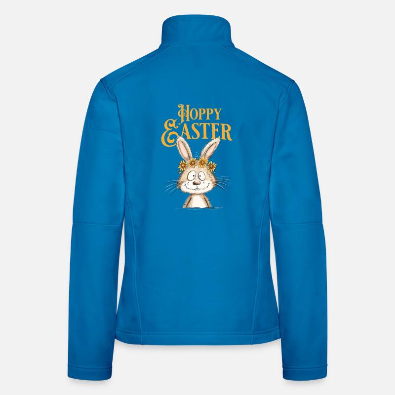 Happy Easter Easter Bunny Women's Softshell Jacket