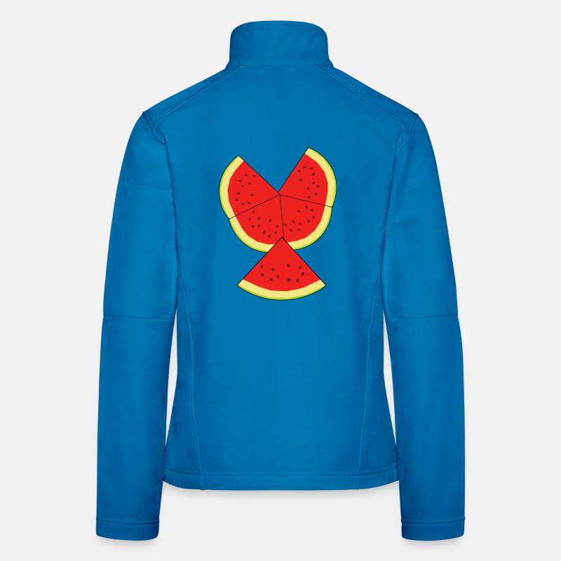 Melon Summer Refreshment Fruit Fruit Women's Softshell Jacket