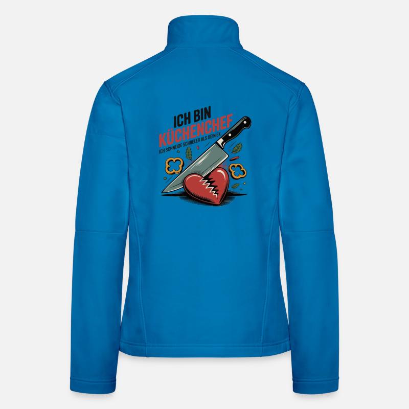Küchenchef Geschenk Frauen Softshelljacke