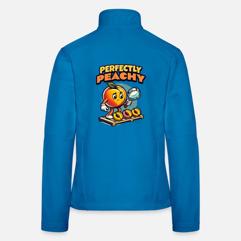 Pfirisch Geschenk Perfectly Peachy Geschenk Frauen Softshelljacke