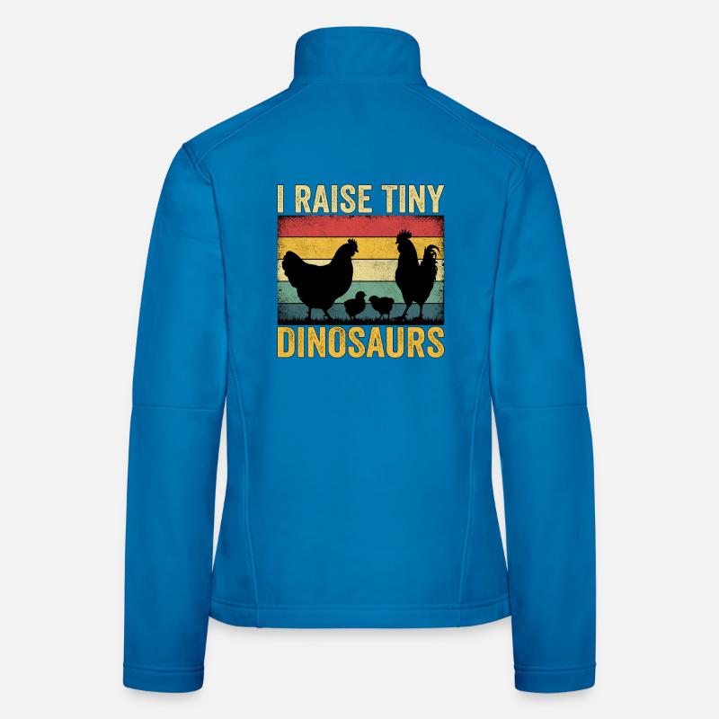 I Raise Tiny Dinosaurs Women's Softshell Jacket