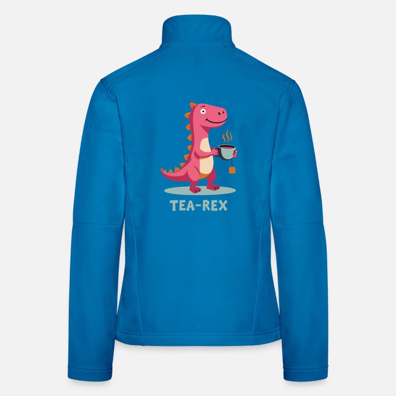 TEA-REX Teemotiv Frauen Softshelljacke