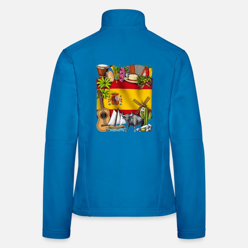 Spain Women's Softshell Jacket