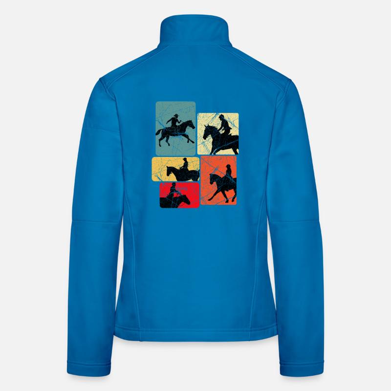 Cavalier Cavalier Veste en tissu softshell Femme