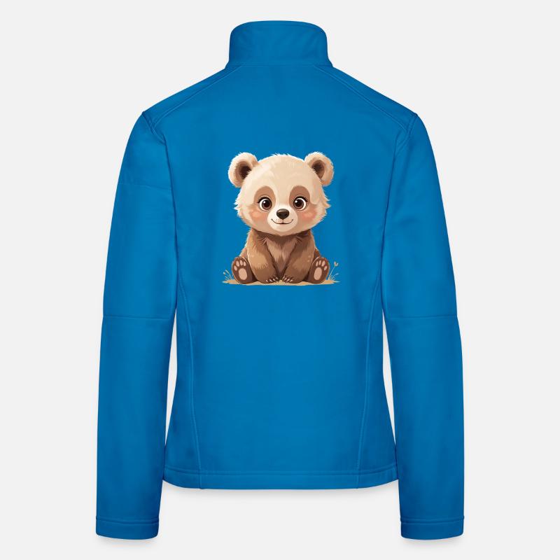 Cuddly bears in the sunlight Women's Softshell Jacket